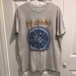 Def Leppard Adrenalize Tee Shirt Large